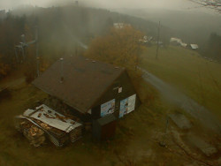 Kamera na svahu B, horní stanice