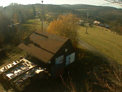 Kamera na svahu B, horní stanice