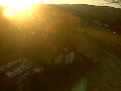 Kamera na svahu B, horní stanice