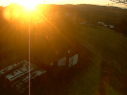 Kamera na svahu B, horní stanice