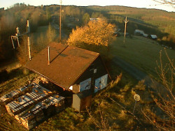 Kamera na svahu B, horní stanice