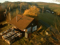 Kamera na svahu B, horní stanice