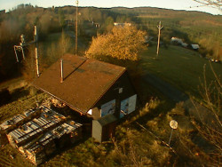 Kamera na svahu B, horní stanice