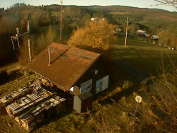 Kamera na svahu B, horní stanice