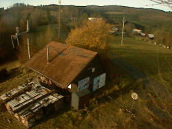 Kamera na svahu B, horní stanice