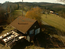 Kamera na svahu B, horní stanice