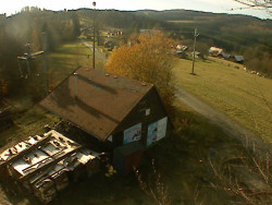 Kamera na svahu B, horní stanice