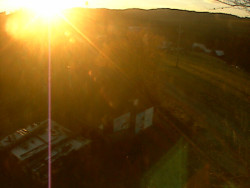 Kamera na svahu B, horní stanice