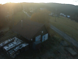 Kamera na svahu B, horní stanice