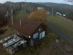 Kamera na svahu B, horní stanice