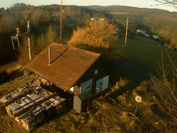 Kamera na svahu B, horní stanice