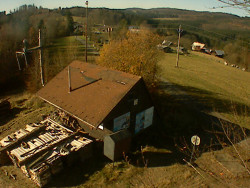 Kamera na svahu B, horní stanice