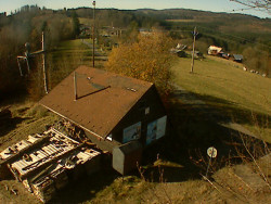 Kamera na svahu B, horní stanice