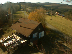 Kamera na svahu B, horní stanice