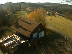 Kamera na svahu B, horní stanice