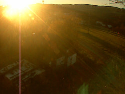 Kamera na svahu B, horní stanice