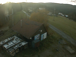 Kamera na svahu B, horní stanice