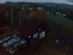 Kamera na svahu B, horní stanice