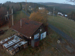 Kamera na svahu B, horní stanice