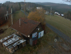 Kamera na svahu B, horní stanice