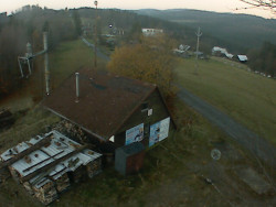 Kamera na svahu B, horní stanice