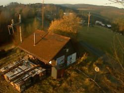 Kamera na svahu B, horní stanice