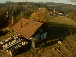 Kamera na svahu B, horní stanice