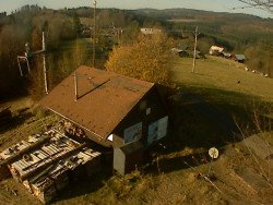 Kamera na svahu B, horní stanice