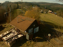 Kamera na svahu B, horní stanice