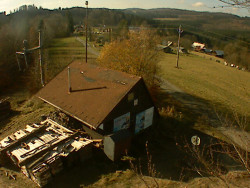 Kamera na svahu B, horní stanice