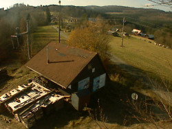 Kamera na svahu B, horní stanice