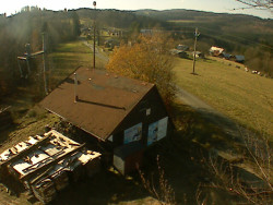 Kamera na svahu B, horní stanice