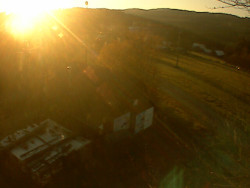 Kamera na svahu B, horní stanice