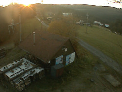 Kamera na svahu B, horní stanice