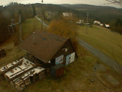 Kamera na svahu B, horní stanice