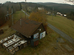 Kamera na svahu B, horní stanice