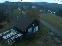 Kamera na svahu B, horní stanice