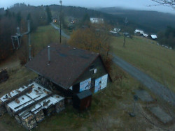 Kamera na svahu B, horní stanice