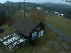 Kamera na svahu B, horní stanice