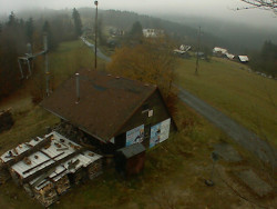 Kamera na svahu B, horní stanice