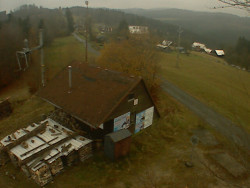 Kamera na svahu B, horní stanice