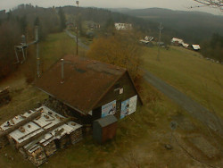 Kamera na svahu B, horní stanice