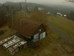 Kamera na svahu B, horní stanice