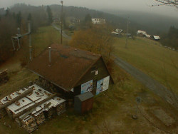 Kamera na svahu B, horní stanice