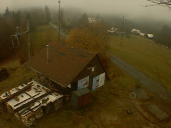 Kamera na svahu B, horní stanice