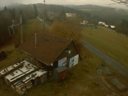 Kamera na svahu B, horní stanice