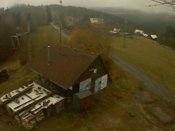 Kamera na svahu B, horní stanice