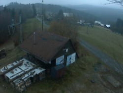 Kamera na svahu B, horní stanice