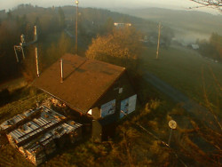 Kamera na svahu B, horní stanice