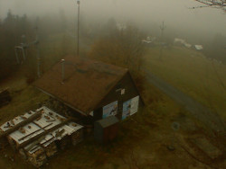 Kamera na svahu B, horní stanice